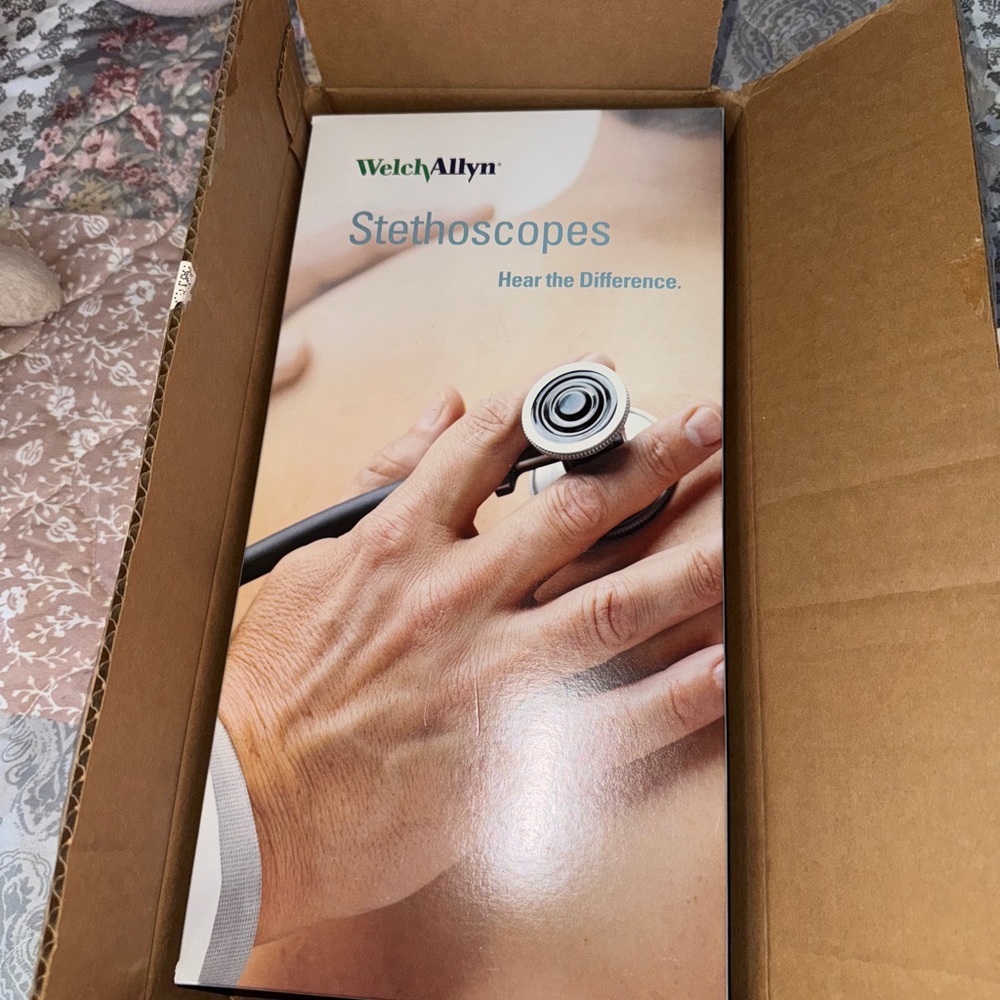 NEW Welch Allyn Stethoscope - Classic Black